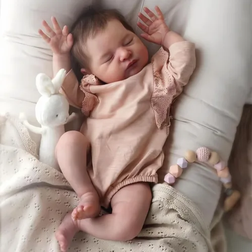 OYESY Muñecas de bebé Reborn realistas de 19 pulgadas Muñecas de bebé realistas Muñecas de bebé recién nacidas que duermen que se ven reales Muñeca