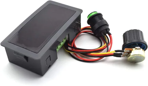 Miniatura 4 de SDTC Tech Controlador de velocidad del motor de 6V-30V 8A DC 6V 12V 24V PWM Interruptor de control de velocidad sin pasos Regulador de controlador