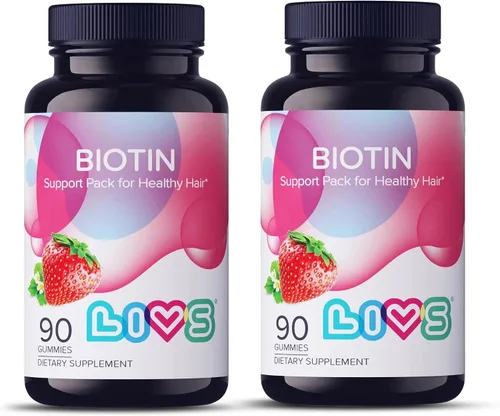 Miniatura 8 de LIVS Beauty Plus Gomitas de vitaminas – Gomitas de biotina para cabello, piel y uñas Suplemento de belleza natural, sin gluten, sin OMG