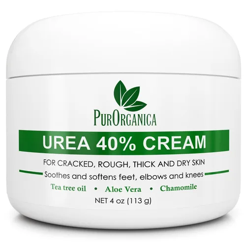 Crema para los pies de urea al 40 %. 4 onzas, mejor removedor de callos, hidrata y rehidrata los pies, rodillas y codos, para la piel agrietada,