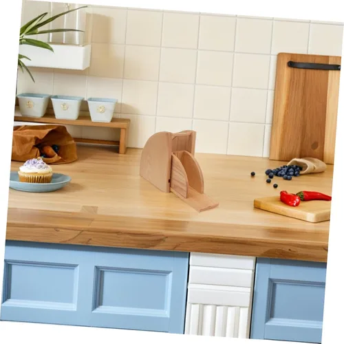 Miniatura 8 de Kichvoe Soporte de filtro de café con forma de ventilador, estante de almacenamiento de papel de café, contenedor de papel de filtro de café
