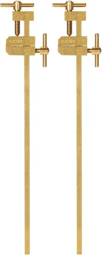 Miniatura 5 de KAKURI Abrazaderas de barra para carpintería 10-1/2 pulgadas HATAGANE Abrazaderas de madera japonesas, Juego de herramientas de abrazaderas
