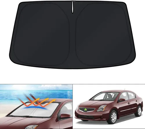 Miniatura 71 de KUST Parasol para parabrisas para Hyundai Tucson 2016-2021 (no para Tucson 2022), accesorios protectores solares de ventana, protector solar