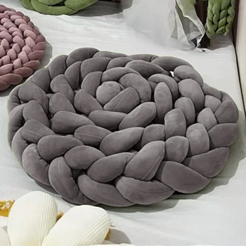 Miniatura 3 de Hilo de terciopelo grueso y voluminoso para tejer con brazo gigante, peso de tubo súper suave, esponjoso, para hacer a mano, hilo lavable