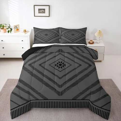 Miniatura 37 de Feelyou Juego de edredón de zorro ártico, juego de ropa de cama para niños y niñas, bonito edredón de animales salvajes, juego de edredón 1 juego