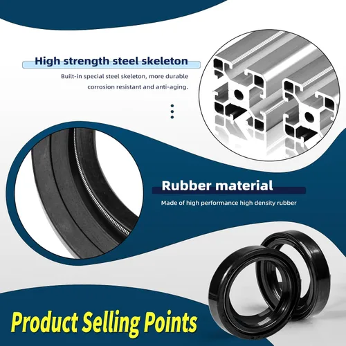 Miniatura 5 de Kit de sello de aceite de horquilla y sello antipolvo de 33X46X11mm para Honda CB400 A T F, CX500 B/CB/CC, CMX 250 Rebel, CM250, CL/CBX 250, CM400C