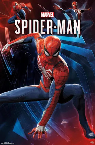 Miniatura 15 de Trends International Marvel Comics - Póster de pared de Spider-Man, poses, 22.375 x 34 pulgadas, versión enmarcada en negro Versión con marco negro