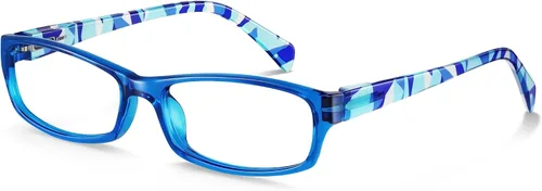 Miniatura 8 de Reading Glasses for Women, Rectangle Readers for Women with Blue Light Blocking Spring Hinge Eyeglasses UV Filter