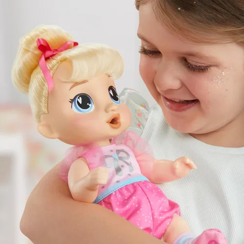 Miniatura 10 de Muñeca Baby Alive Fairy Fashions Harper Hugs con ropa y accesorios, pelo rubio, 11 pulgadas, juguetes para niños, a partir de 3 años