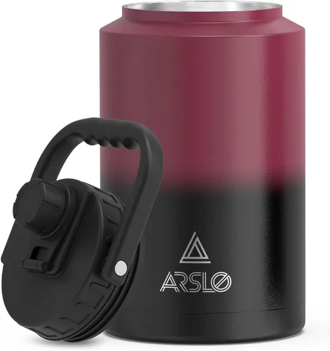 Miniatura 10 de Jarra Grande de Agua Aislada con Asa, Botella de Agua Aislada de Un Galón, Jarra de Agua de Acero Inoxidable de 1 Galón