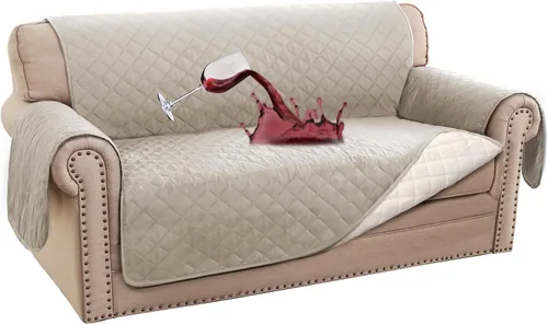 Miniatura 8 de Turquoize Funda 100% Impermeable para Sillón de Ala Fundas para Sillón de Ala con Brazos Protector de Silla Sofá Protector Triple Antideslizante