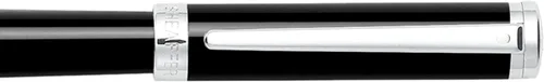 Miniatura 4 de Sheaffer Pluma estilográfica Intensity Onyx con ribete cromado y punta mediana