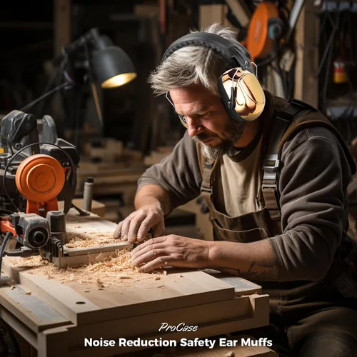 Miniatura 179 de ProCase NRR 28dB Noise Reduction Ear Muffs, Foldable Adjustable Noise Cancelling Headphones