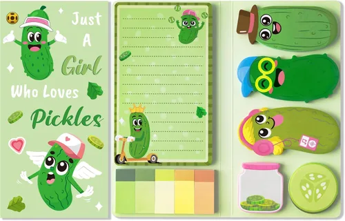 Miniatura 38 de B1ykin Lindo Conjunto de Notas Adhesivas - Bloc de Notas Autoadhesivas con Forma de Videojuego de Subir de Nivel, 550 Hojas de Páginas de Memo