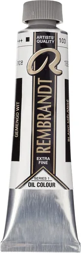 Miniatura 102 de Rembrandt Tubo de pintura al óleo 40 ml azul cobalto claro 513 (01055132)