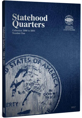 Miniatura 9 de Whitman Tablero Compacto para Coleccionista de Monedas - Mapa de Monedas de Estados Unidos, Serie de Cuartos de Moneda de 1999 – 2009 incluyendo DC