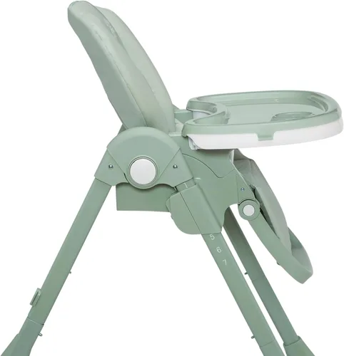 Miniatura 16 de Little Folks by Delta Children - Silla alta SlimFold 2 en 1 para bebés y niños pequeños, color verde salvia
