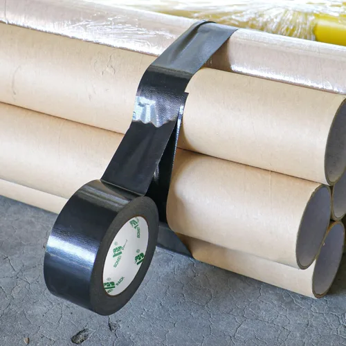 Miniatura 6 de 2 paquetes de cinta adhesiva resistente, espesor de 9 mil, 2 pulgadas x 30 yardas, fuerte resistencia industrial, flexible, sin residuos, Negro