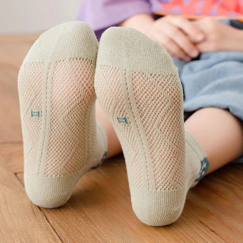Miniatura 4 de Baby Socks 5-Pack Fit Flex Zones Cotton Stretch Socks Breathable Socks - Unisex Girls Boys