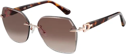 ZENOTTIC Lentes de sol sin montura de gran tamaño para mujer, diseño geométrico de corte de diamante, lentes degradados, protección UV, tonos de moda