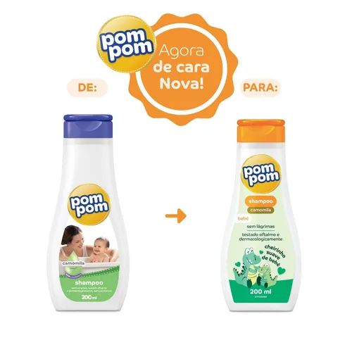 Miniatura 2 de Champú Camomila, 6.8 fl oz