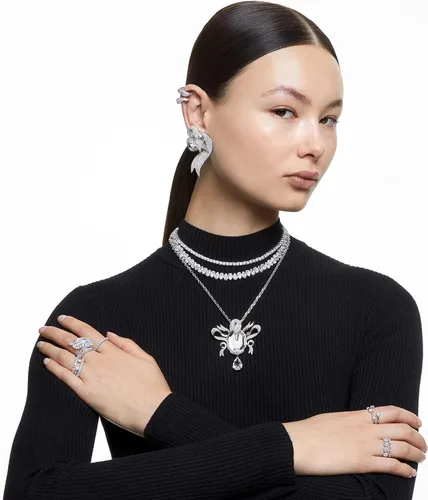 Miniatura 6 de SWAROVSKI - Colección de anillos de cristal Vittore para mujer
