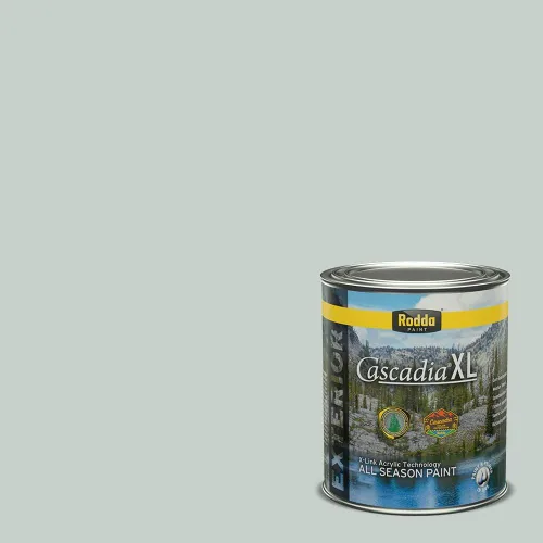 Miniatura 77 de Rodda Paint CASCADIA XL - Pintura satinada e imprimación para exteriores en uno, cuarto de galón, ancla