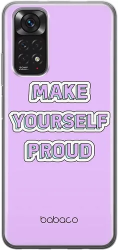 Miniatura 3 de BABACO ERT Group - Carcasa para Xiaomi REDMI Note 11S 4G / REDMI Note 11 4G, original y oficial, patrón 90's Girl 016, parcialmente transparente