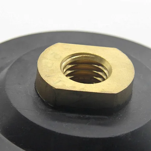 Miniatura 19 de Almohadilla de respaldo de pulido de 4 pulgadas con base de goma para soporte de almohadilla de pulido de diamante, conector de gancho y bucle