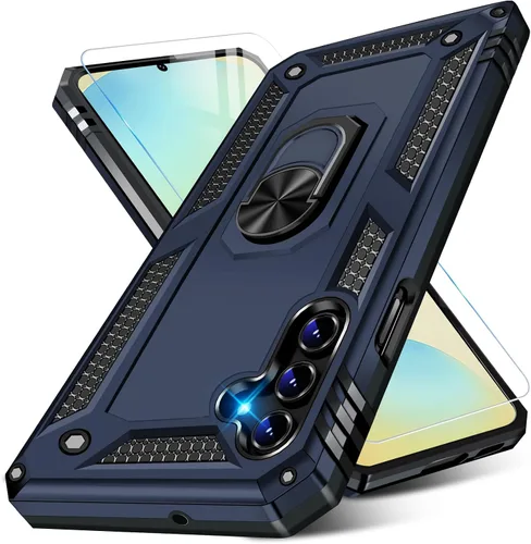 Miniatura 57 de Vaki Funda para Samsung Galaxy S22 5G con protector de pantalla integrado de grado militar, cubierta dura y resistente, funda resistente para Galaxy