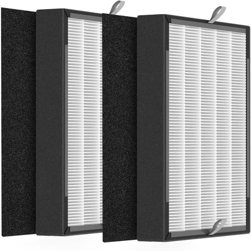 Miniatura 12 de Paquete de 2 filtros de repuesto BF35 compatibles con BF35 para purificador BreatheSmart Classic, 2 filtros 2 en 1 + 2 prefiltros de carbono