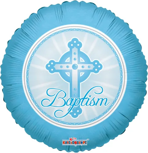Miniatura 3 de Decoraciones de globos de fiesta de bautismo para niños, juego de 4 globos para la primera comunión de un bebé
