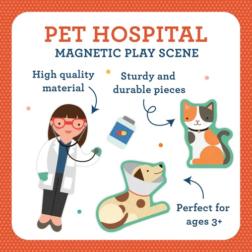 Miniatura 3 de Petit Collage Mag Play Scene Pet Hospital