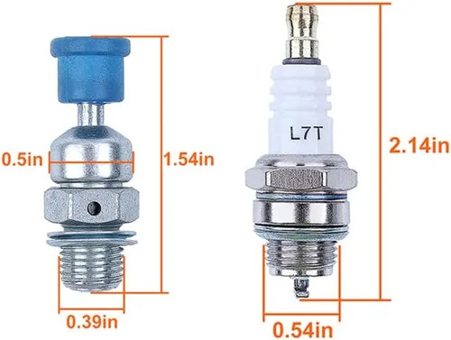 Miniatura 2 de Kit de cojinete de manivela del embrague del pistón del cilindro para la motosierra Husqvarna 261, 262 y 262Xp 503541171, 503 54 11 72