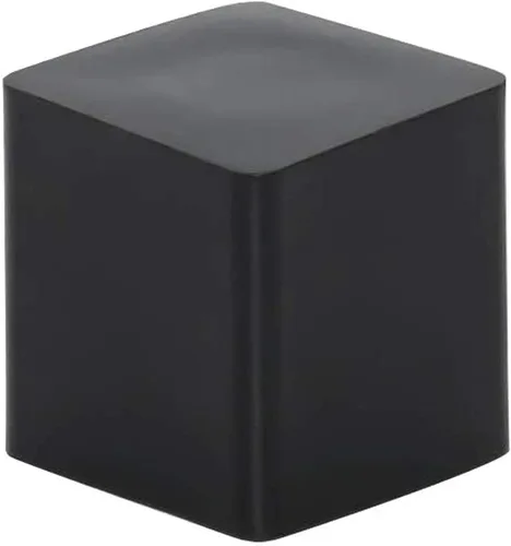 Miniatura 4 de 12 puntas de goma antideslizantes negras cuadradas para patas de silla, protectores de suelo de muebles, fundas para patas de silla, mesa, bar, Negro