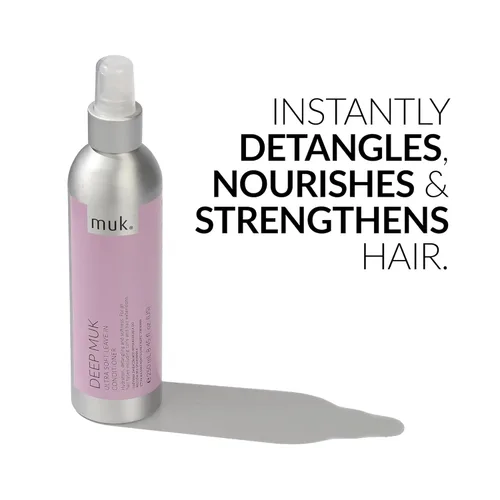 Miniatura 2 de MUK. Acondicionador para el cuidado del cabello, spray desenredante suave y sedoso, 8.5 onzas