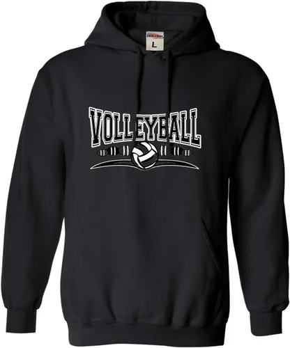 Miniatura 41 de Go All Out Sudadera con capucha para hombre y mujer con diseño fresco de voleibol