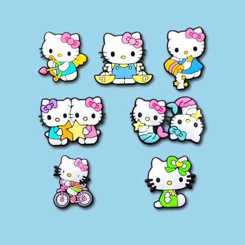 Miniatura 6 de 35 50 dijes de decoración de zapatos de dibujos animados para zuecos, accesorios de dibujos animados para adolescentes, niños y niñas, recuerdos