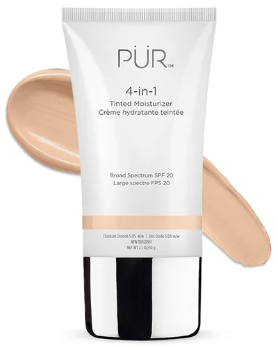 Miniatura 16 de PÜR MINERALS 4-in-1 Tinted Moisturizer With SPF 20 - Hydrating Face Moisturizer, Primer, & Foundation With Shea Butter, Aloe Vera & Vitamin B3