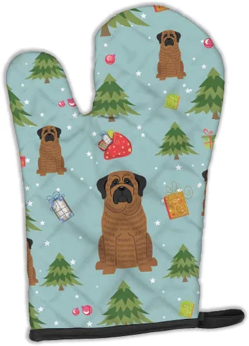 Miniatura 206 de Caroline's Treasures BB2732OVMT Dog House Collection Border Collie - Guante de horno grueso resistente al calor para sartenes calientes y horno