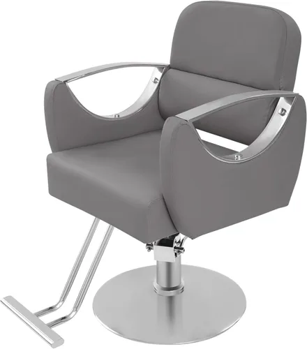 Miniatura 5 de Sillas de peluquería para estilistas, silla de salón hidráulica de altura ajustable, rotación de 360 grados, equipo de belleza de spa para Beige