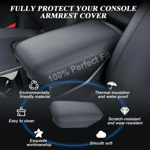 Miniatura 2 de BIBIBO Funda para consola central Sportage 2025 2026 Kia Sportage (SX/SX Prestige/X-Pro/X-Pro Prestige) Funda de silicona con caja de almacenamiento