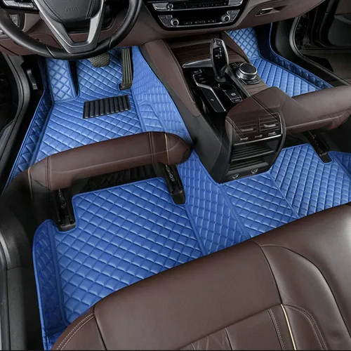 Miniatura 25 de Alfombrillas automotrices personalizadas para Mercedes Benz A B C CLA CLS CLK GLE GLS GLA GLK GL ML G S GLC SL CL SLC R SLK, etc. Tapete de cuero