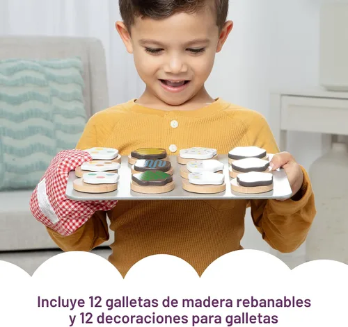 Miniatura 4 de Melissa & Doug, set para cortar y hornear galletas., Anaranjado