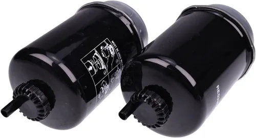 Miniatura 7 de IEQFUE 2 filtros de combustible RE533026 233-9856 compatibles con John Deere 318D 323D 326D 332D 333D 244J 304J 324J Perkins MP10326 MP10325