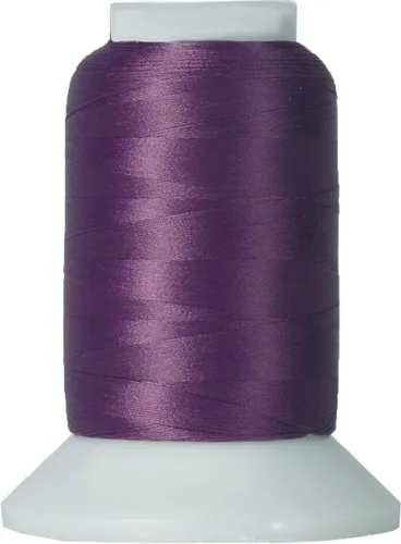 Miniatura 12 de Hilo elástico lanudo de Threadart para serger - Bobinas de 1000 m - Hilo de nailon para traje de baño, lencería, tejidos - Negro - Color 9228