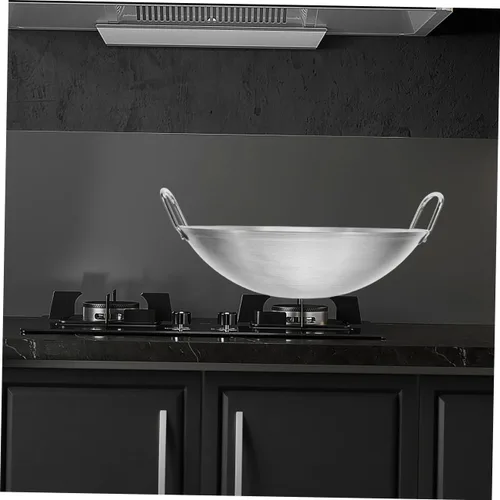 Miniatura 5 de Tofficu Wok - Sartén de acero inoxidable con asa