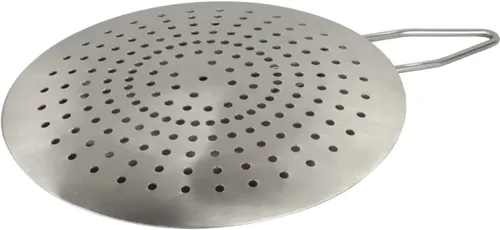 FSE 373-FM2301 - Colador de hervidor, acero inoxidable perforado de 9 pulgadas, tamaño de orificio de 3/16 pulgadas para un drenaje rápido, diseño