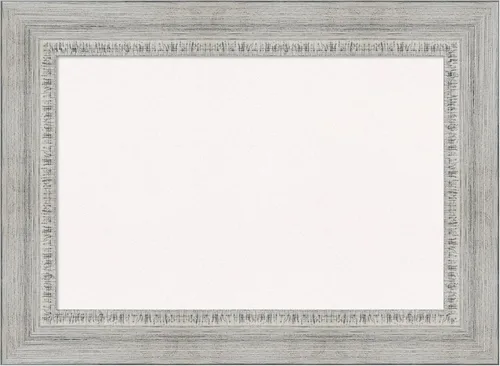 Miniatura 56 de Amanti Art Tablero de corcho blanco para pared (32 x 24) con marco de madera blanco blanco y blanco, tablero de corcho mediano para oficina, tablero