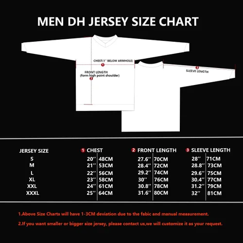 Miniatura 7 de Coconut Ropamo Camiseta de ciclismo de montaña para hombre, manga larga, MTB Maillot de ciclismo BMX Downhill Motocross